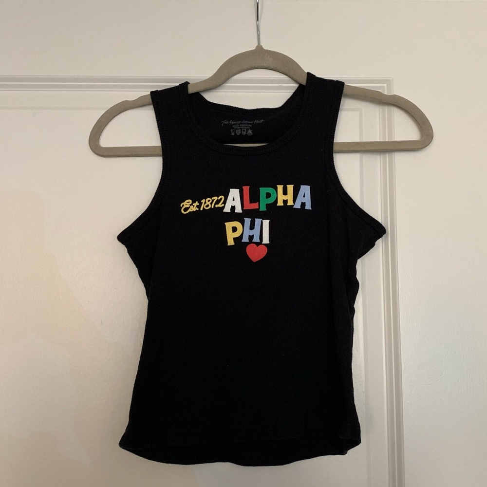 Alpha Phi (Aphi) tank top